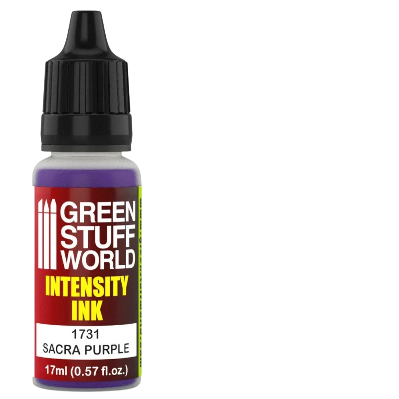 Green Stuff World – Intensity Ink for Models and Miniatures Sacra Purple 1731