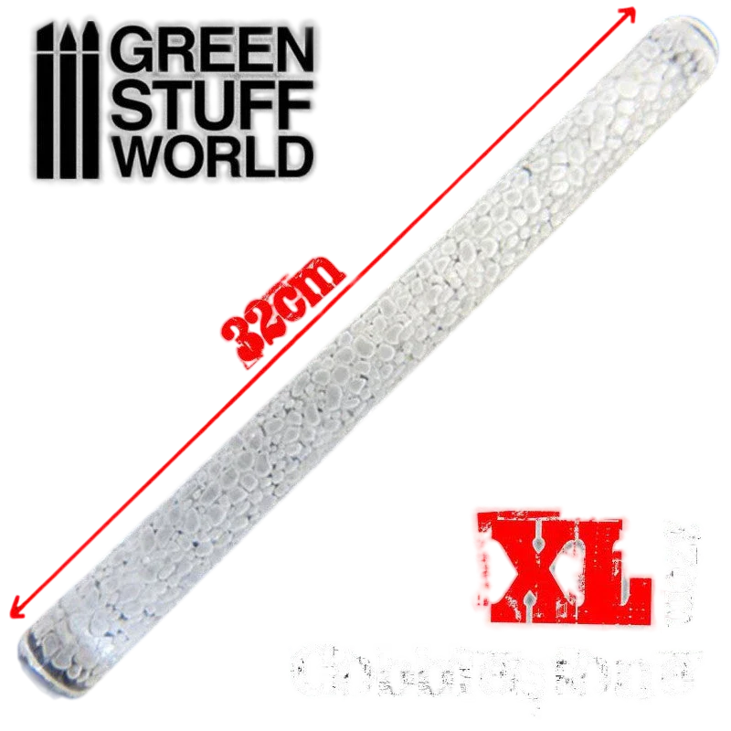 Green Stuff World Mega Rolling Pin Cobblestone 1477
