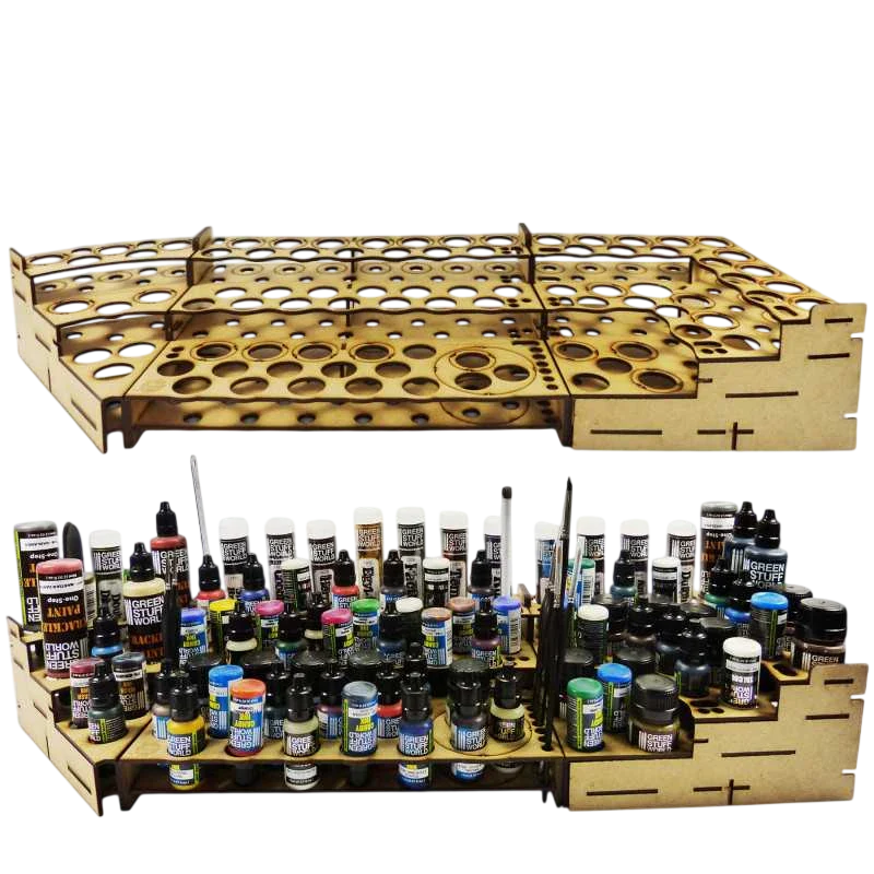 Green Stuff World Modular Paint Rack - Straight Corner 9847