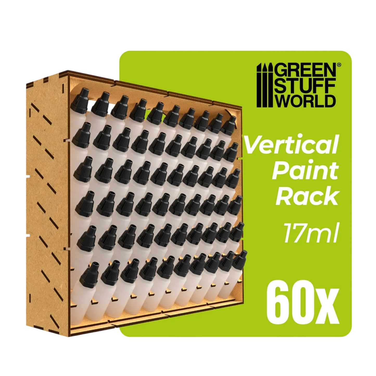 Green Stuff World Modular Paint Rack - VERTICAL 17ml