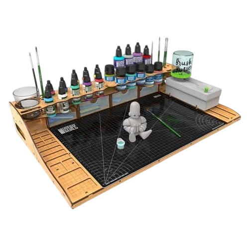 Green Stuff World Paint Station Hobby Tool with Cutting Mat 12421