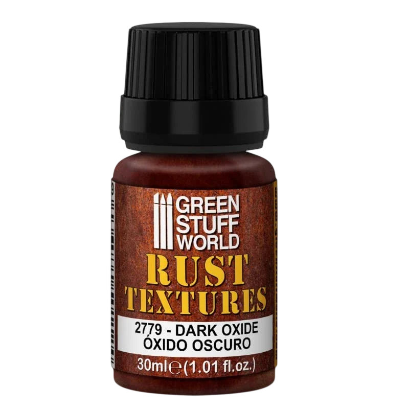 Green Stuff World Rust Textures For Modeling Miniatures - Dark Oxide Rust 2779