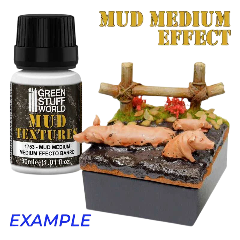 Green Stuff World for Models & Miniatures Mud Effect Medium 30ml 1753