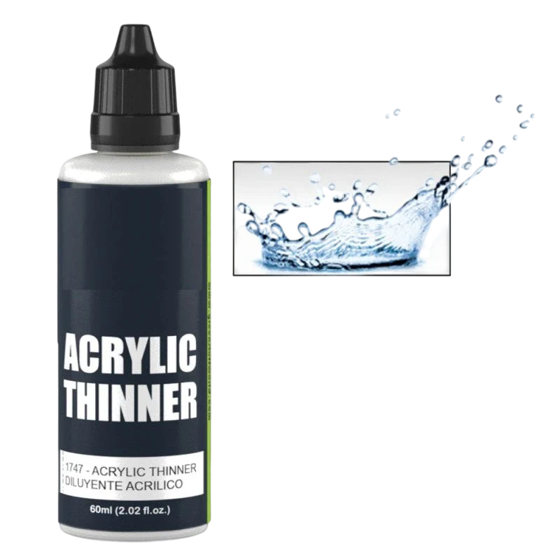 Green Stuff World for Models and Miniatures Acrylic Thinner for Airbrush 1747 60ml