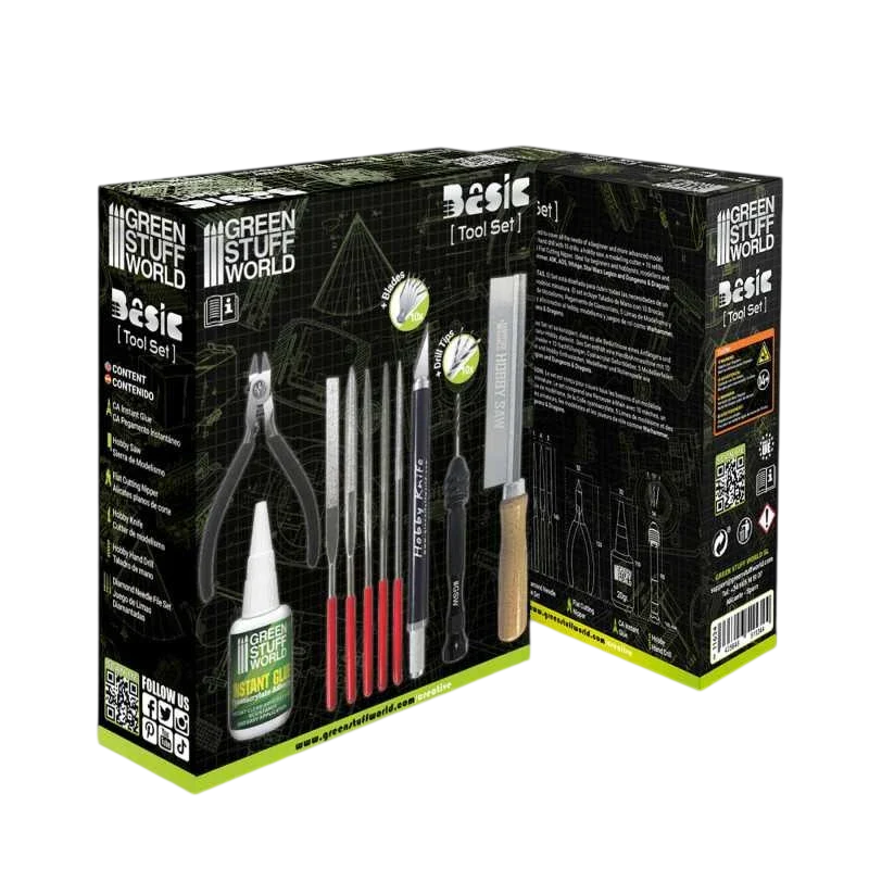 Green Stuff World for Models and Miniatures Basic Tool Set 11634