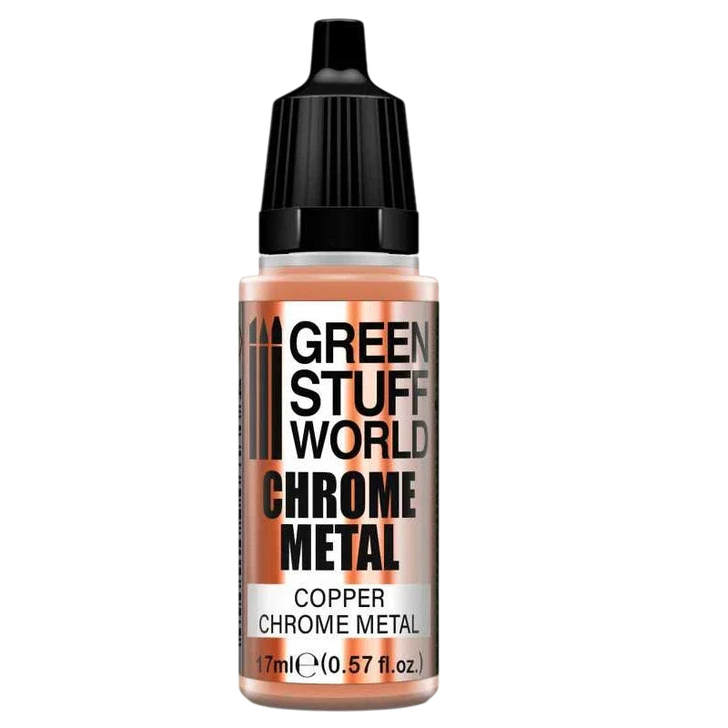 Green Stuff World for Models and Miniatures Chrome Paint - Copper 3694