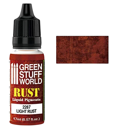 Green Stuff World for Models and Miniatures Liquid Pigments: Light Rust 2287