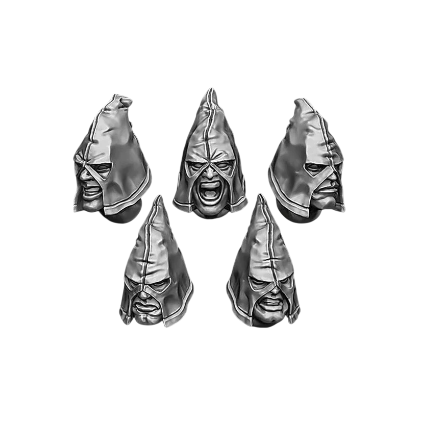 Green Stuff World for Models and Miniatures Tormentors Heads S210