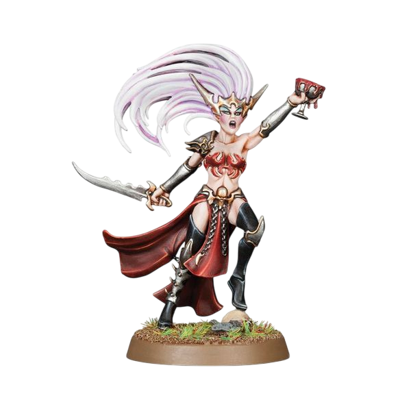 Hag Queen (Unpainted) (Assembled) from Age of Sigmar