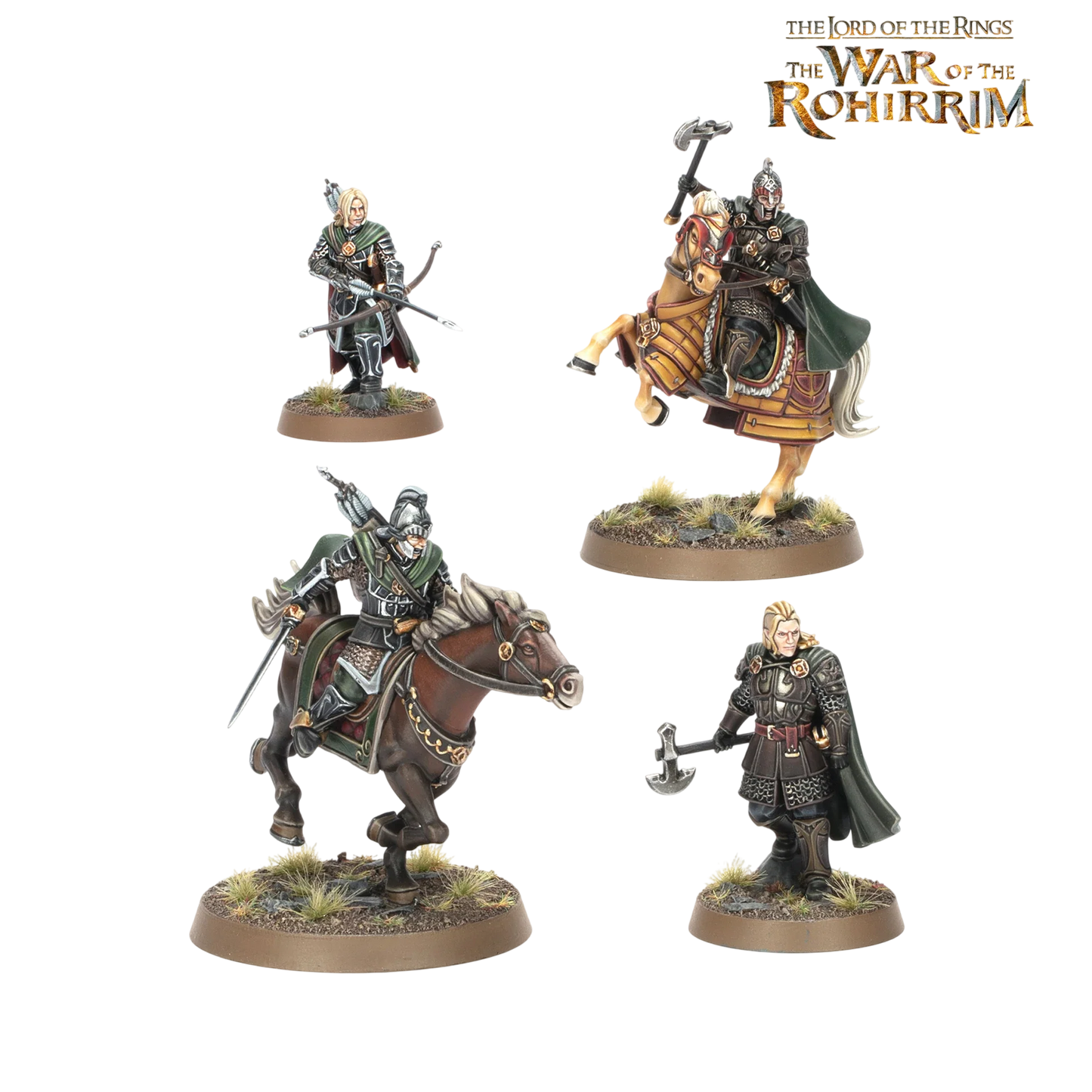 Haleth™ & Háma™, Princes of Rohan™ (New on Sprue)
