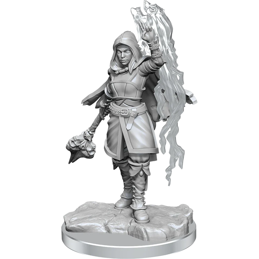 Half-Elf Warlock (Unpainted)