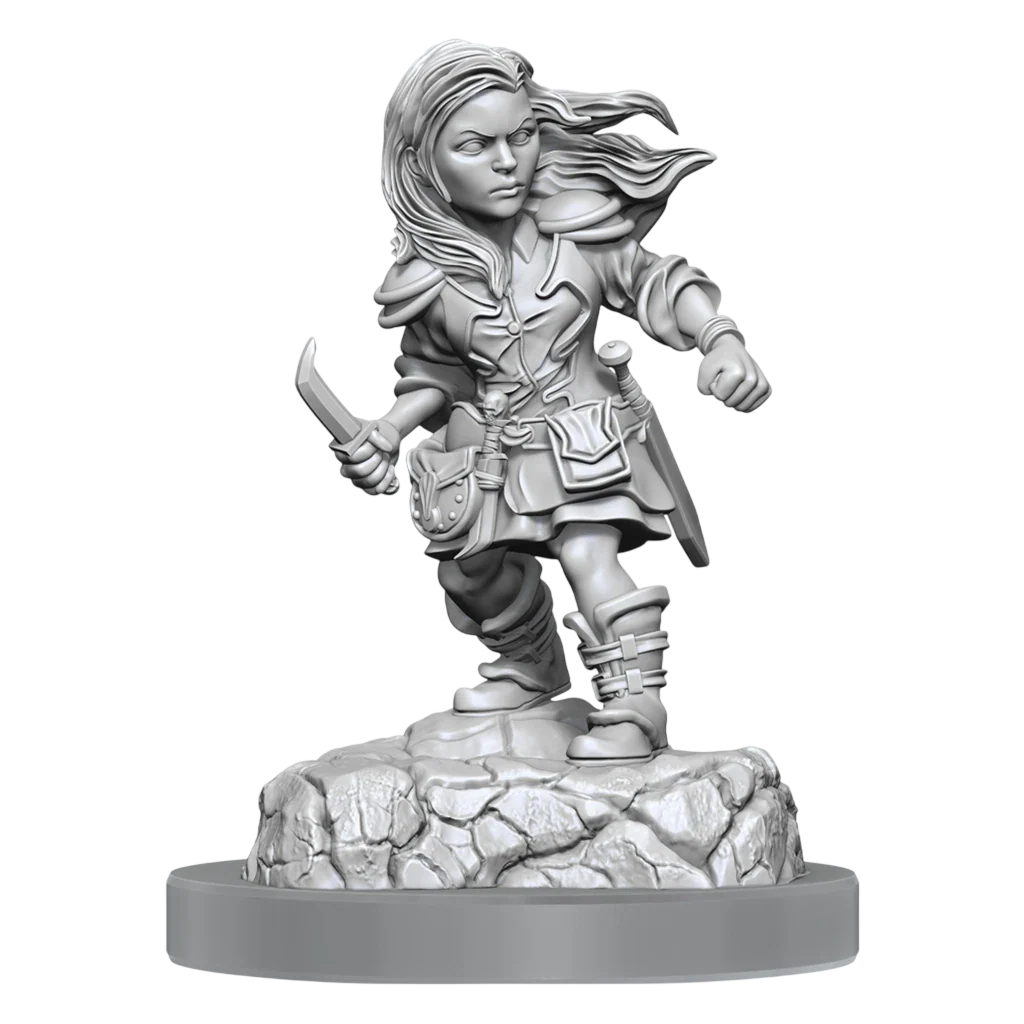 Halfling Rogue Female (Custom Painted)