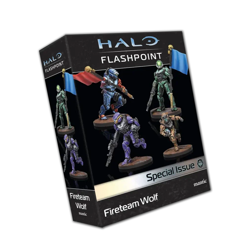 Halo Flashpoint - Fireteam Wolf (Unpainted) (Assembled)