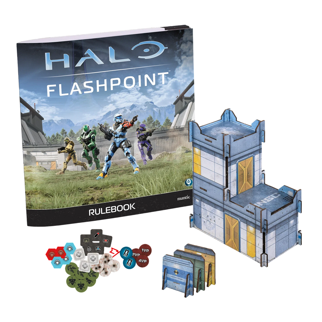 Halo: Flashpoint - Game Rulebook Pack (New in Box)