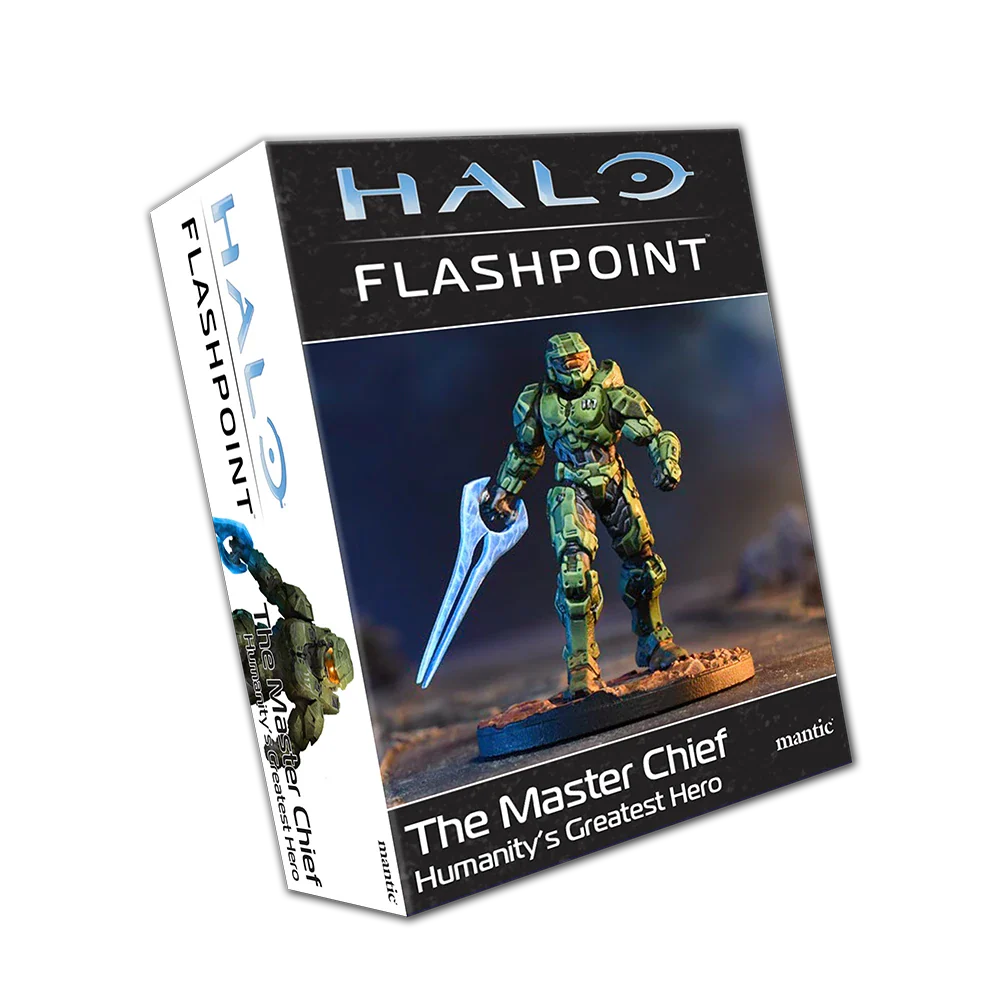 Halo Flashpoint: Master Chief (Custom Painted) (Assembled)