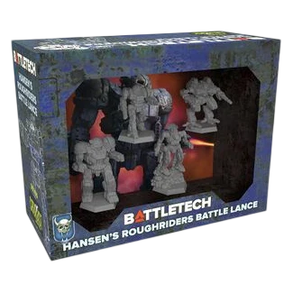 Hansen's Roughriders Battle Lance (Custom Painted) (Assembled) from BattleTech
