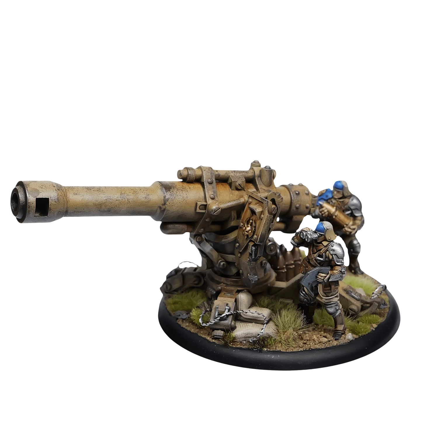 Heavy Field Gun (Unpainted) (Assembled)