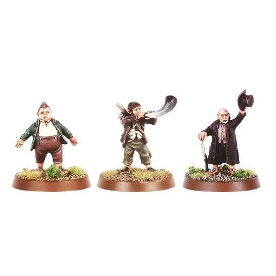 Hobbits of the Shire™ (Unpainted) (Assembled)