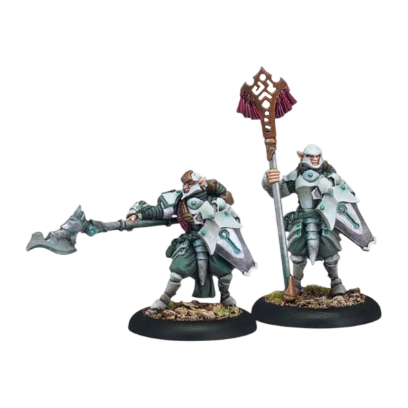 Houseguard Halberdier Officer and Standard Bearer (New in Box)