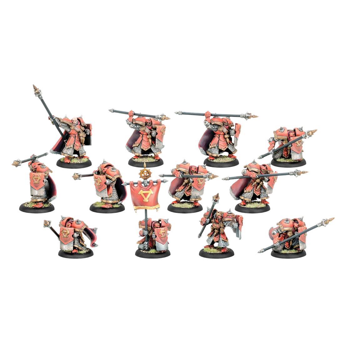 Iron Fang Pikemen (Custom Painted) (Assembled)