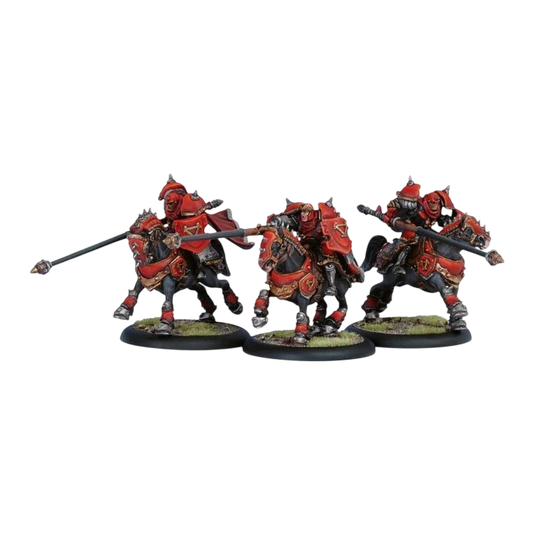 Iron Fang Uhlan Unit (Unpainted) (Assembled)