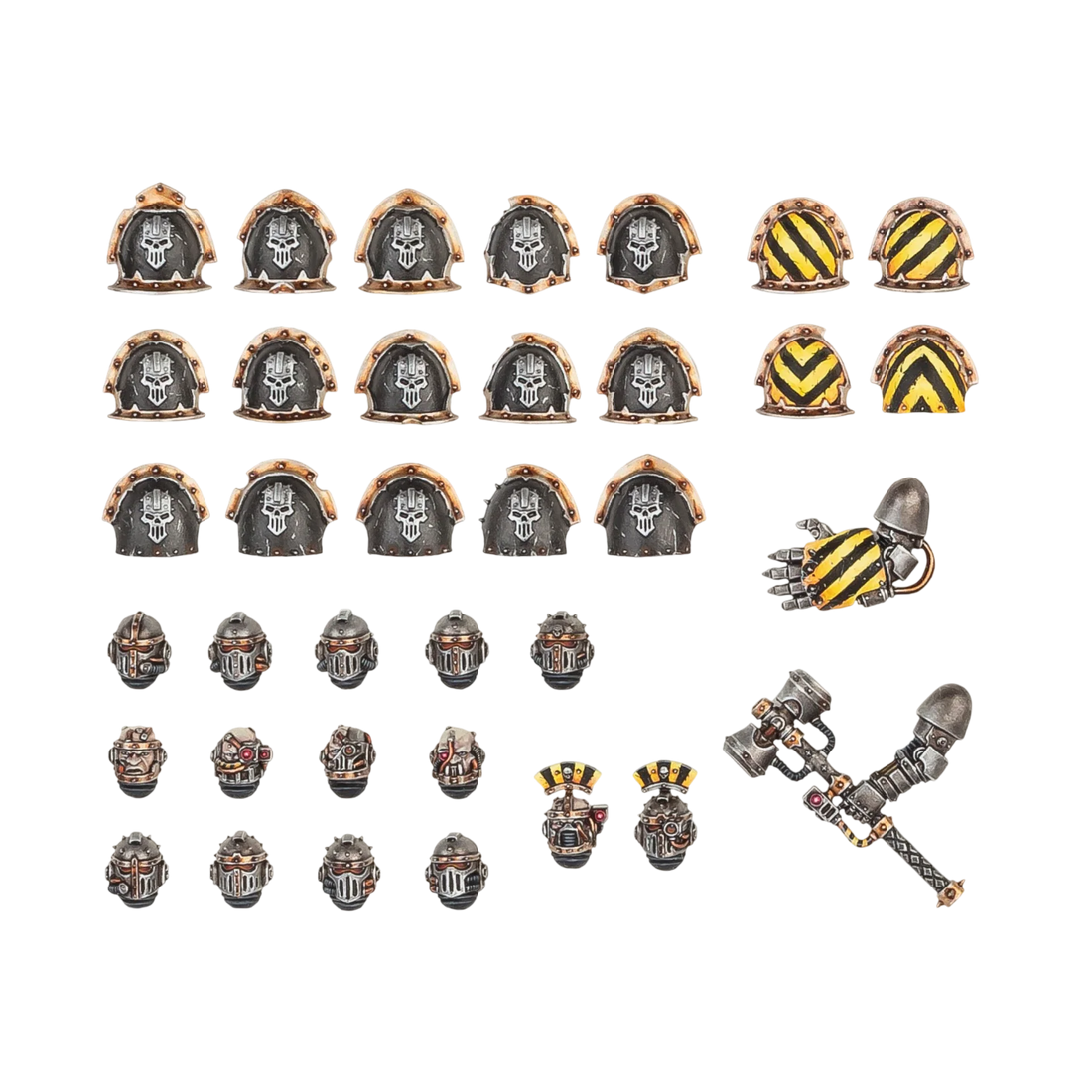 Iron Warriors Upgrades (Custom Painted) (Assembled)