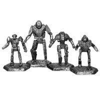 Iron Wind Metals Beginner Set 4 (Unpainted) (Assembled)