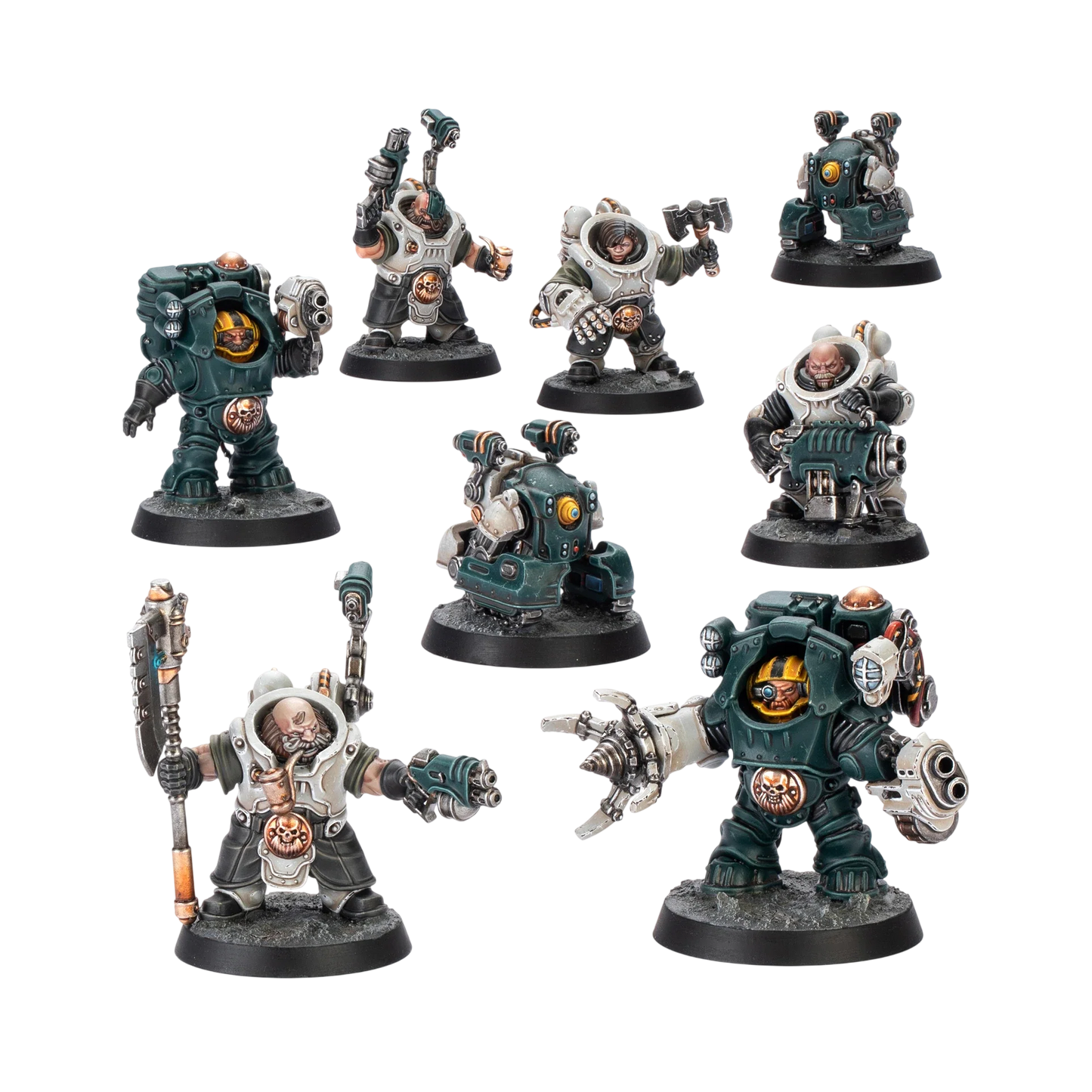 Ironhead Squat Charter Masters and Drill Masters (New on Sprue)