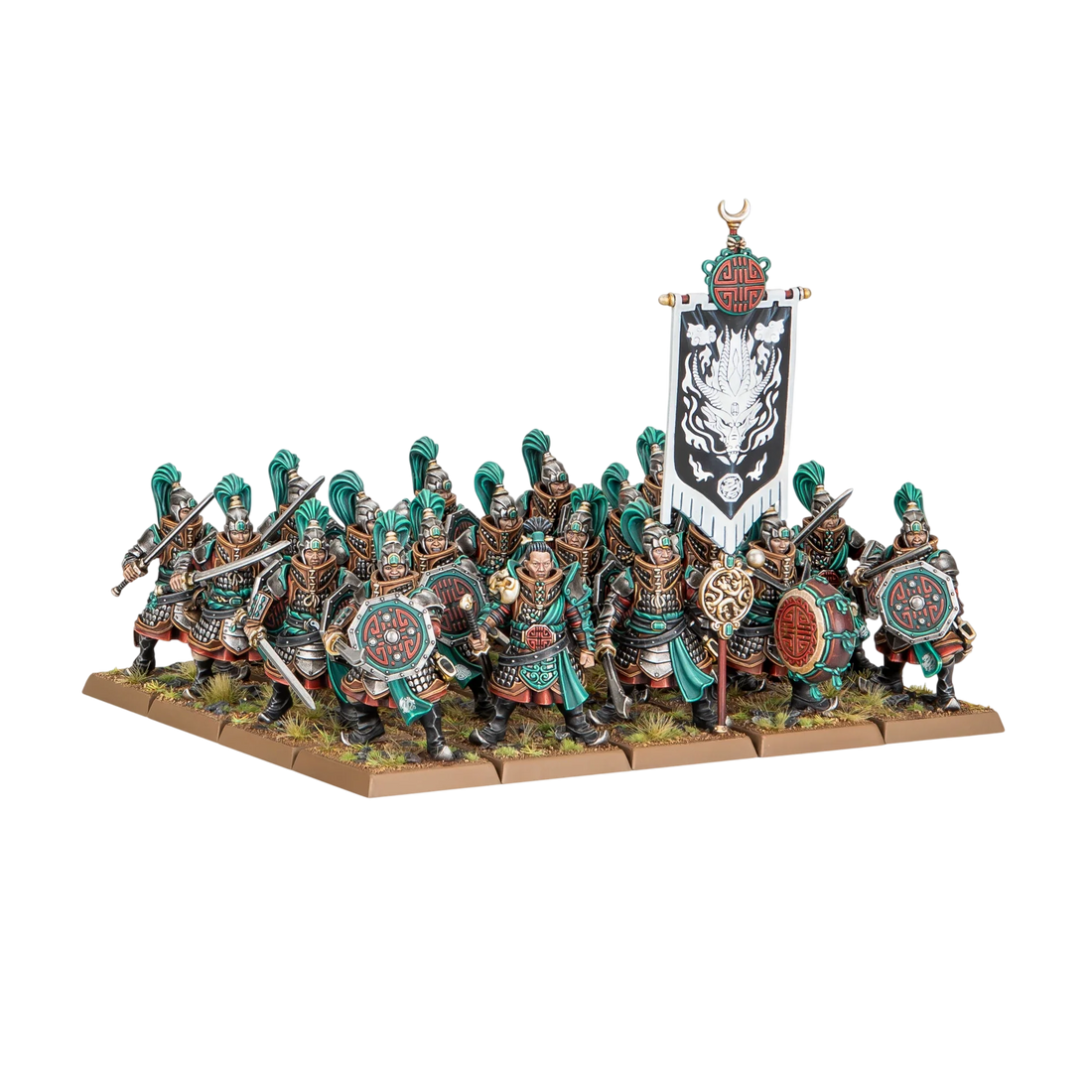 Jade Warriors (New on Sprue) from Warhammer: The Old World