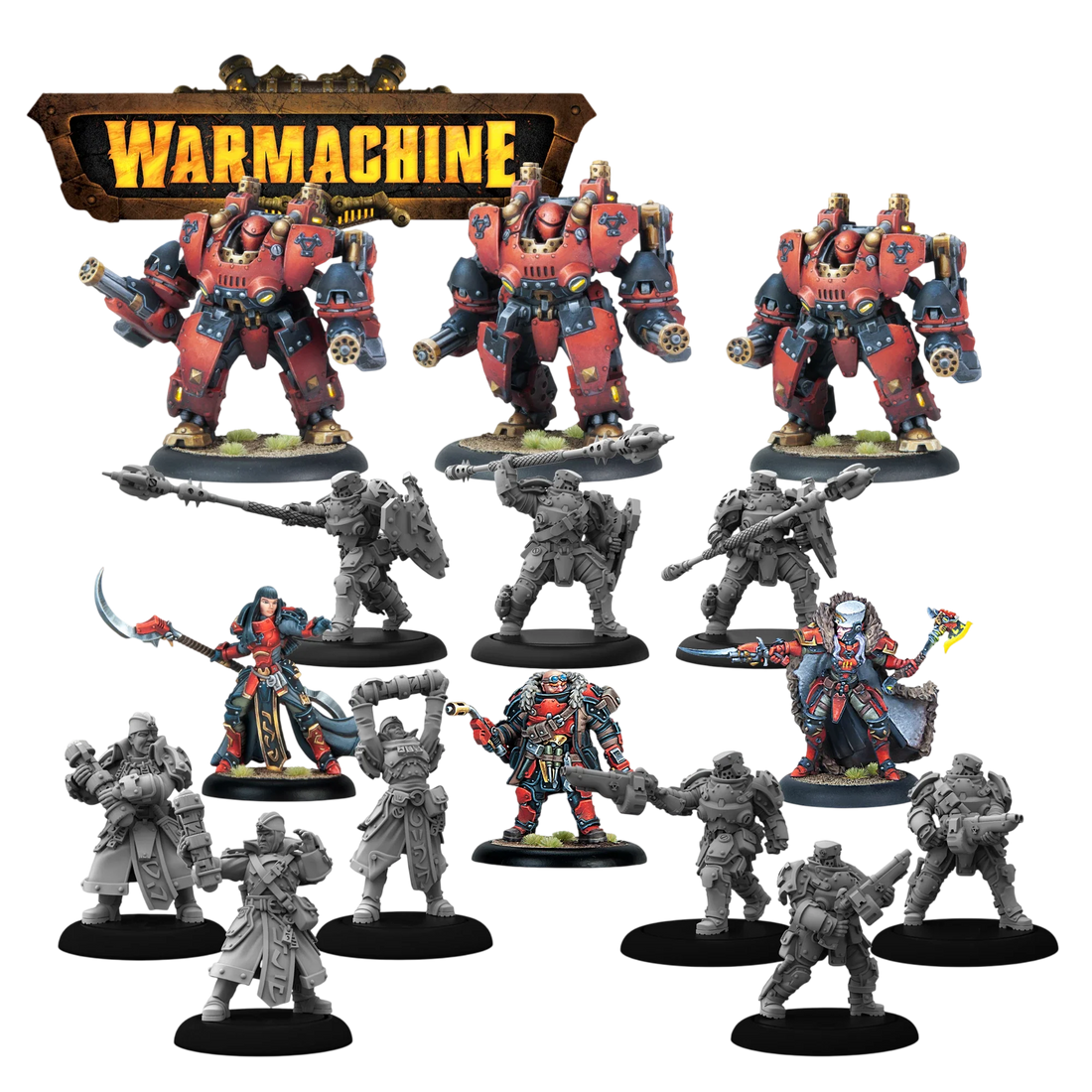 Khador Winter Korps Auxiliary Expansion (Unpainted) (Assembled)