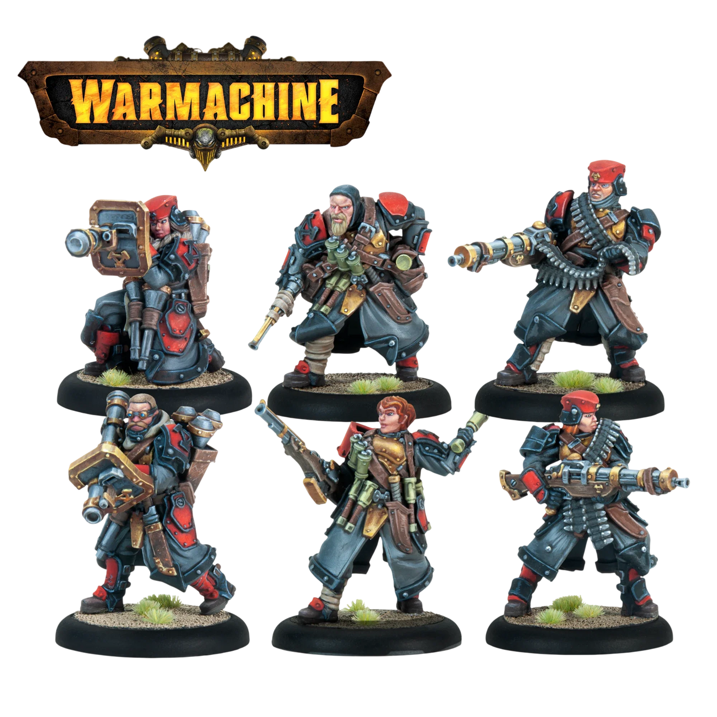 Winter Korp Infantry A (Custom Painted) (Assembled)
