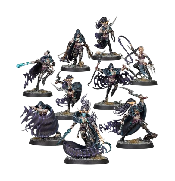 Khainite Shadowstalkers (Unpainted) (Assembled)