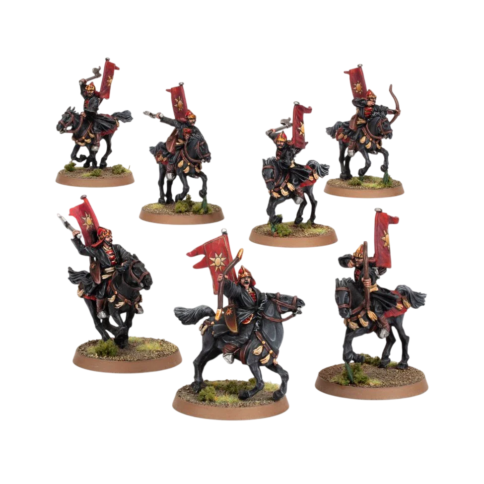 Khandish Horsemen Warband (Unpainted) (Assembled)