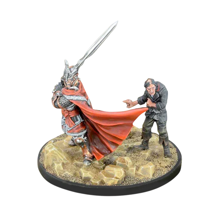 Kleef Kenric, Human Paladin (Unpainted)