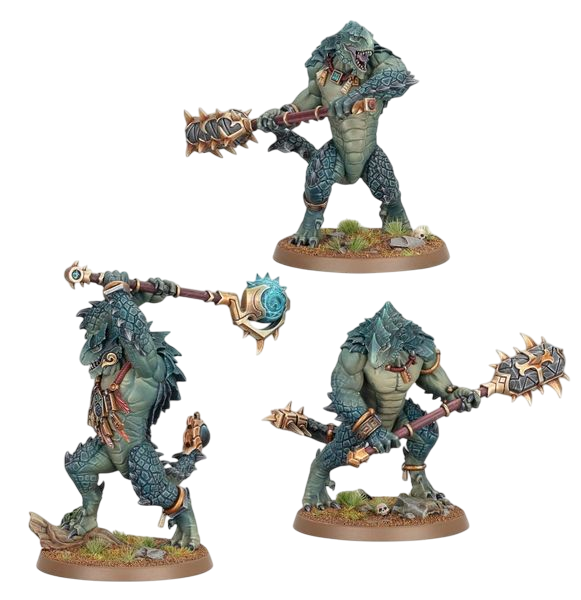 Kroxigor (Unpainted) (Assembled) from Age of Sigmar