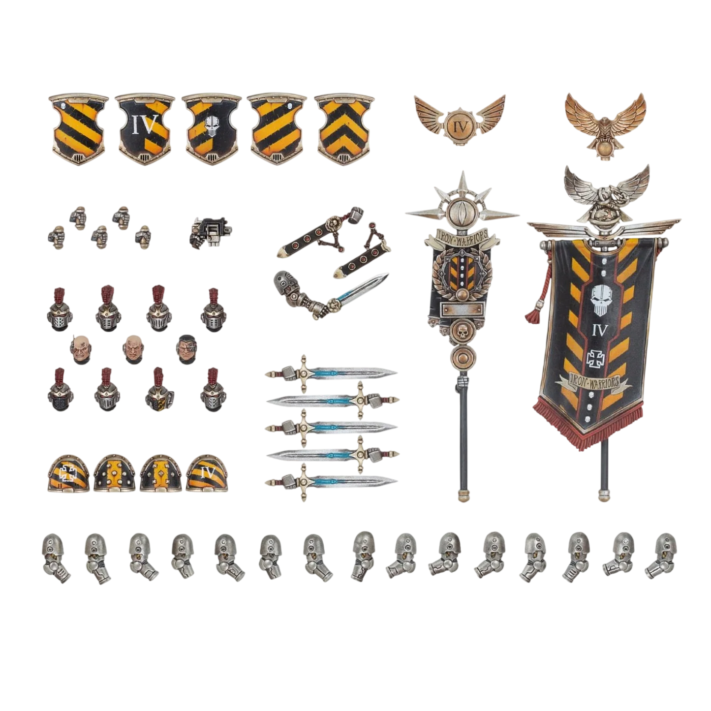 Legion Command Upgrade Set (Unpainted) (Assembled)