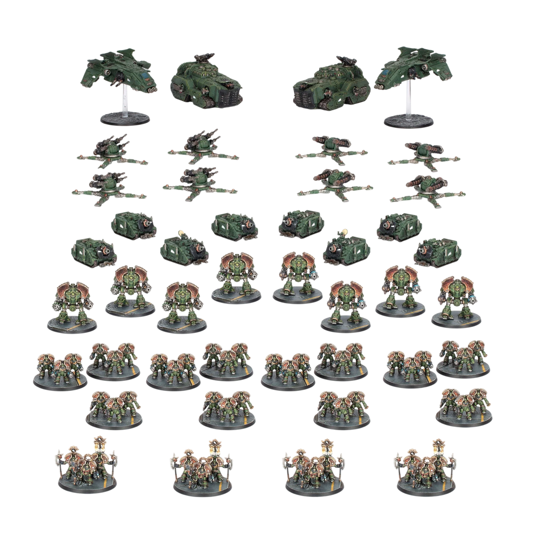 Legions Imperialis: Legiones Astartes - Saturnine Battle Group (Custom Painted) (Assembled)