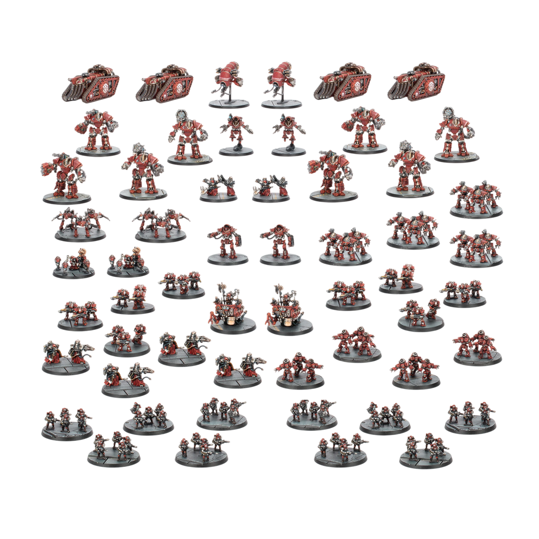 Legions Imperialis: Mechanicum Battle Group (Custom Painted) (Assembled)