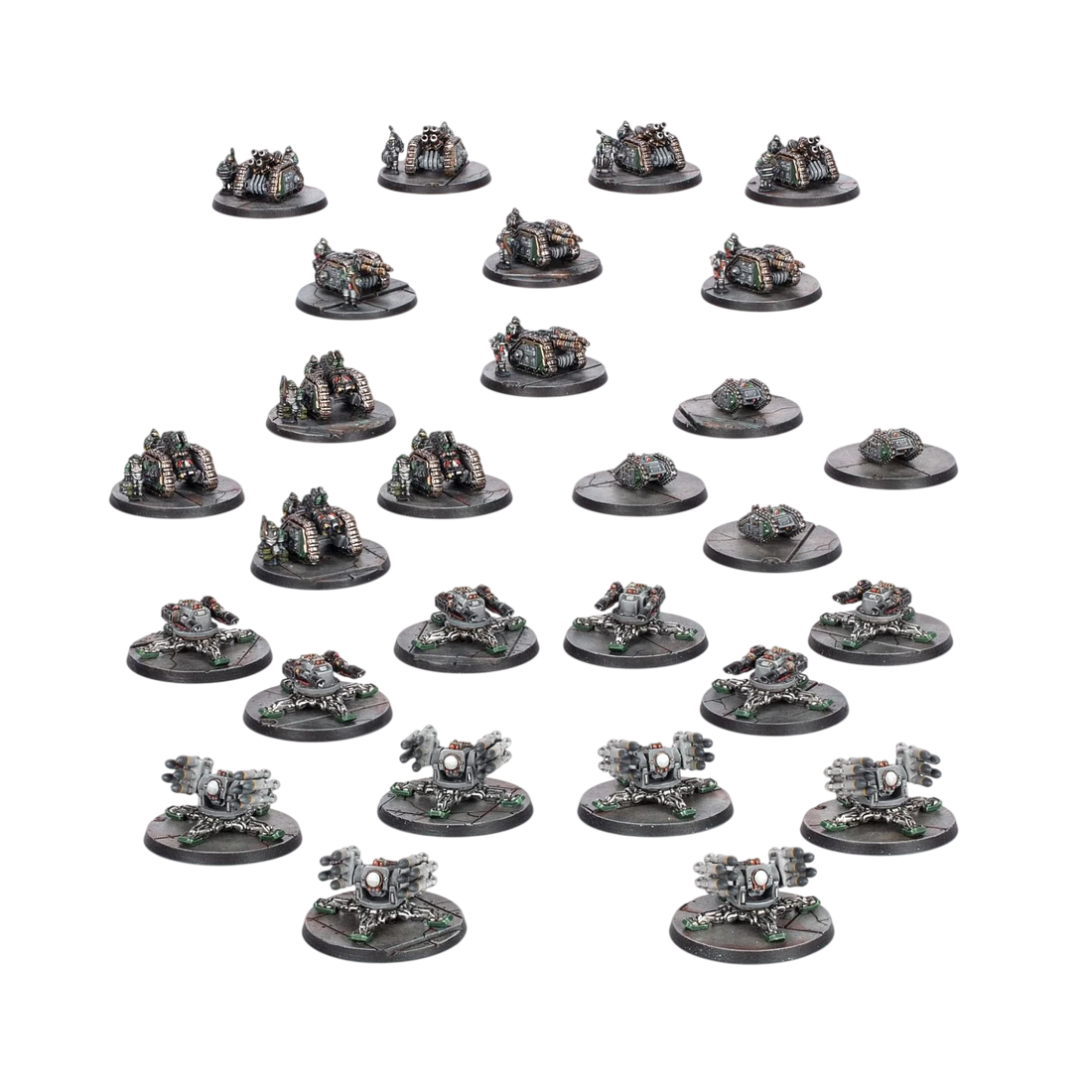 Legions Imperialis: Solar Auxilia Support (Unpainted) (Assembled)