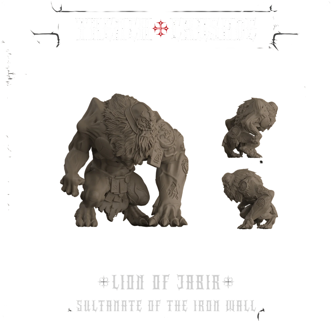 Lion Of Jabir (Standing) - Iron Sultanate (New on Sprue)