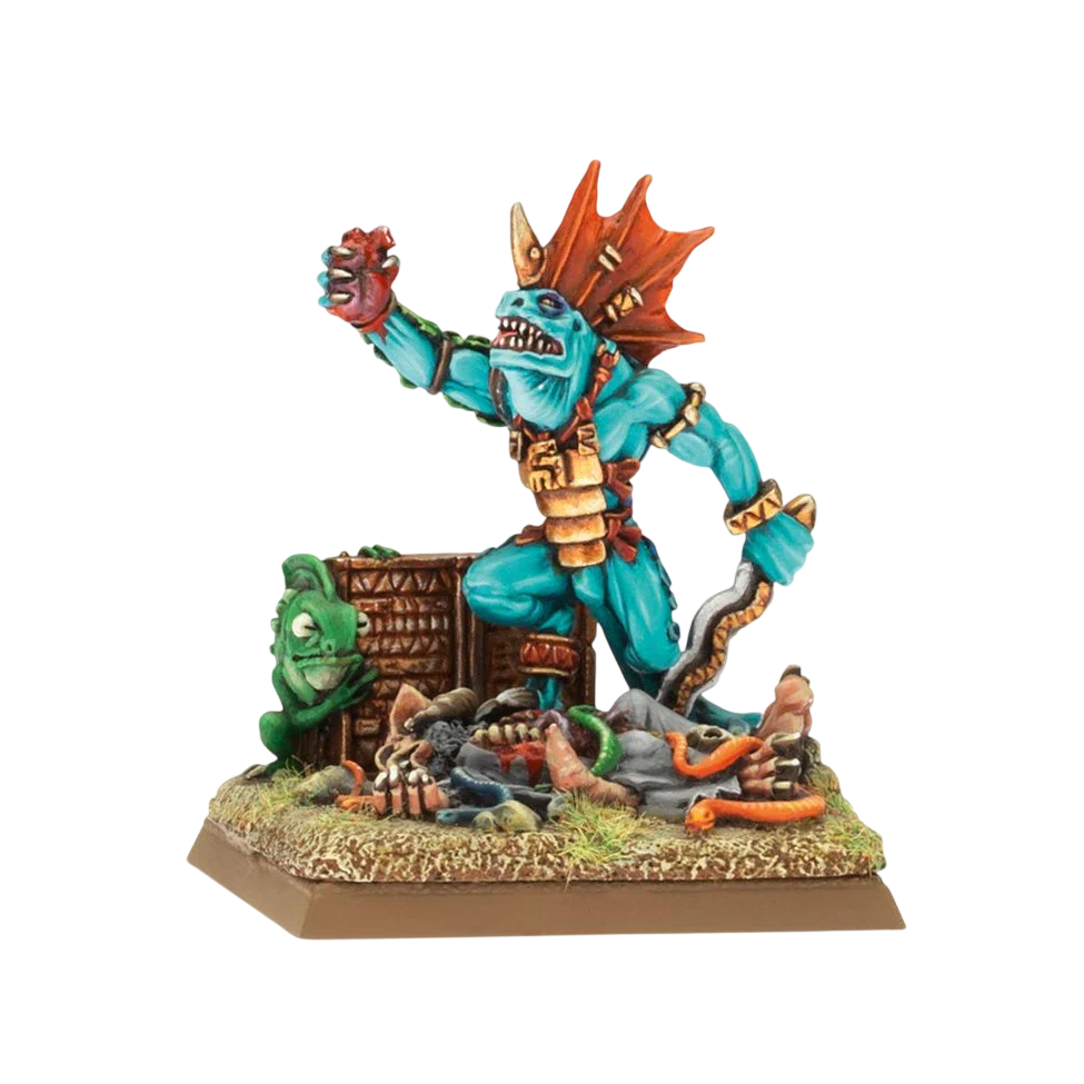 Lizardmen Tehenhauin, Prophet of Sotek (New on Sprue)