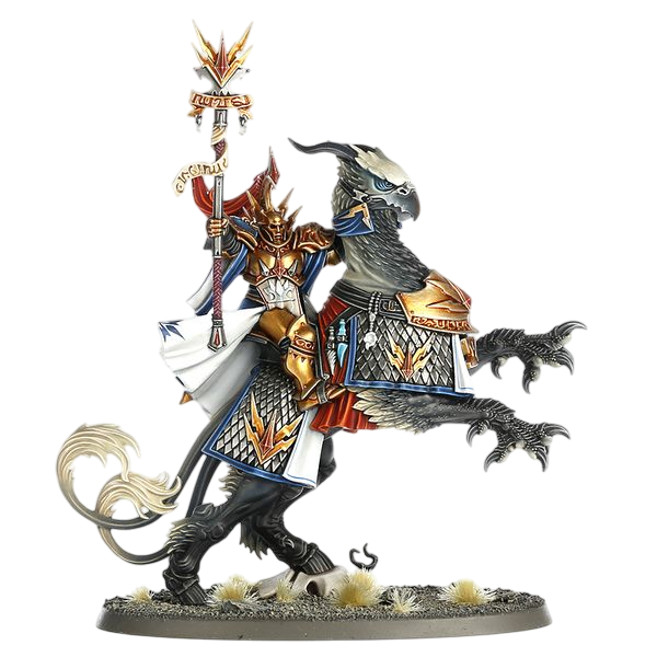 Lord-Arcanum on Gryph-Charger (Custom Painted) (Assembled)
