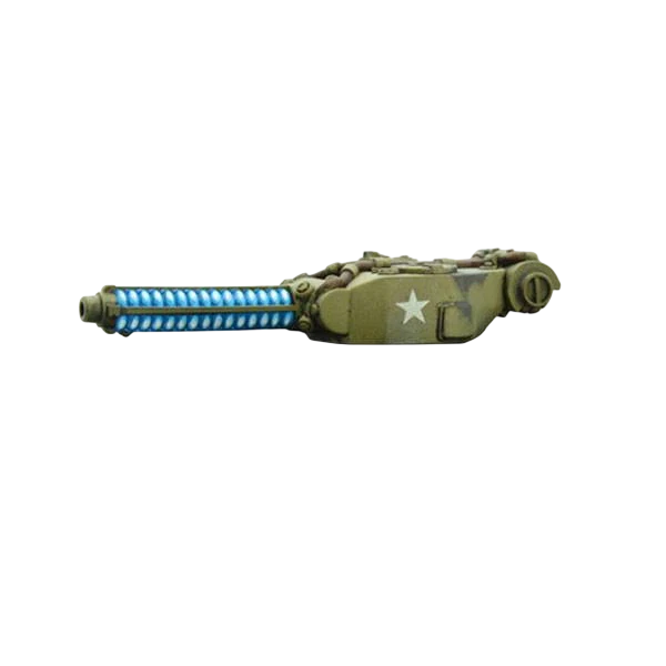 M4A9-T Sherman Tesla Cannon Turret (Unpainted) (Assembled)