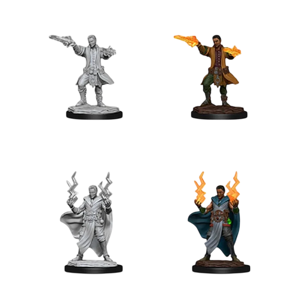 Male Human Sorcerer (Custom Painted)
