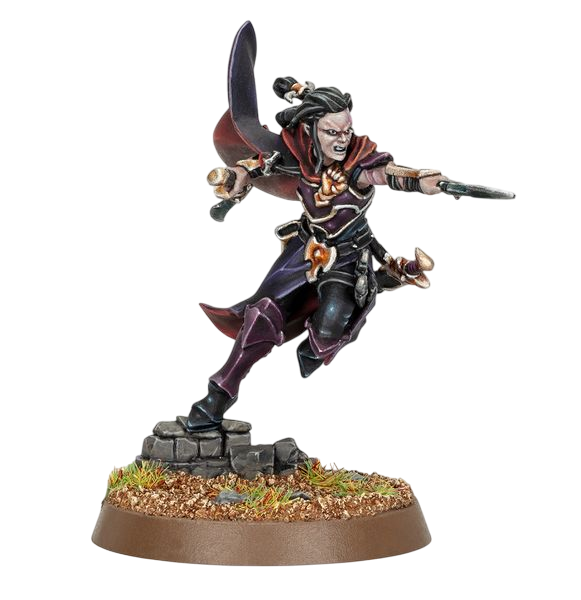 Maleneth Witchblade (Unpainted) (Assembled)