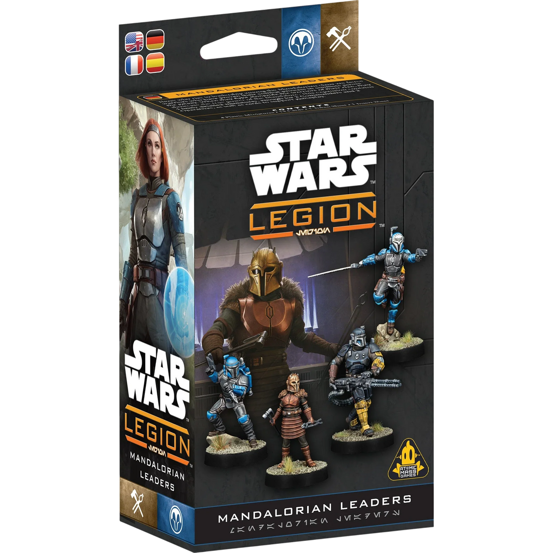 Mandalorian Leaders (Custom Painted) (Assembled)