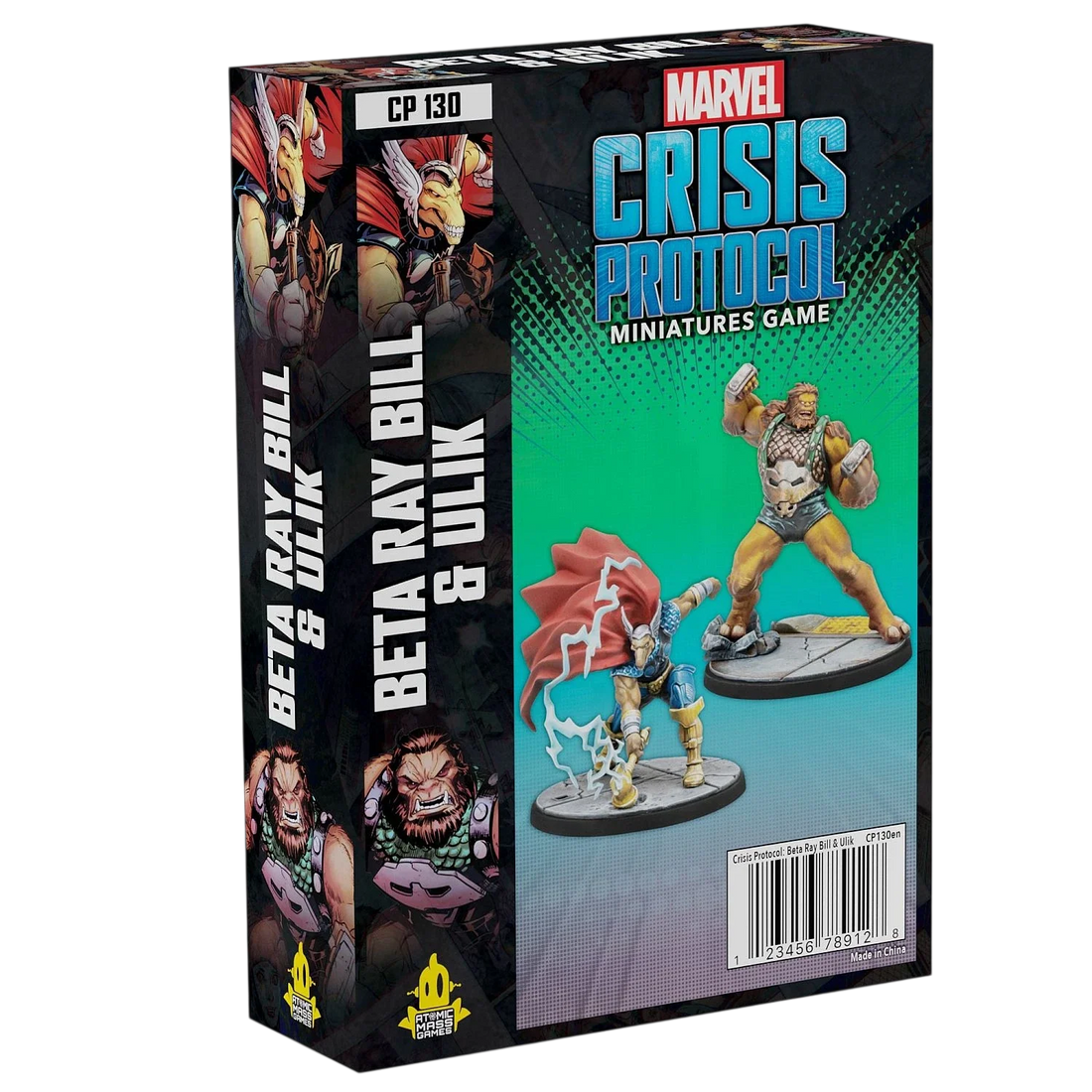 Marvel: Crisis Protocol - Beta Ray Bill & Ulik (Unpainted) (Assembled)