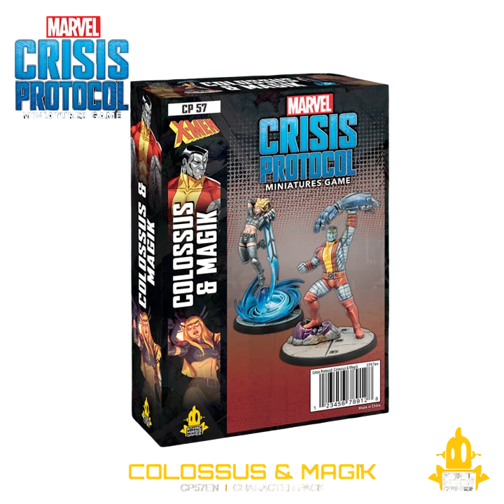 Marvel: Crisis Protocol - Colossus & Magik (Custom Painted) (Assembled)