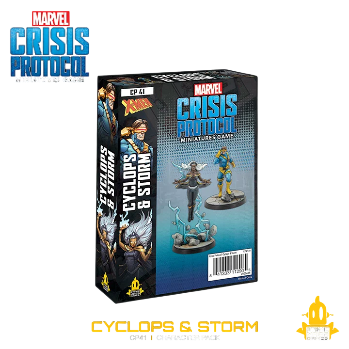 Marvel: Crisis Protocol - Cyclops & Storm (New on Sprue)