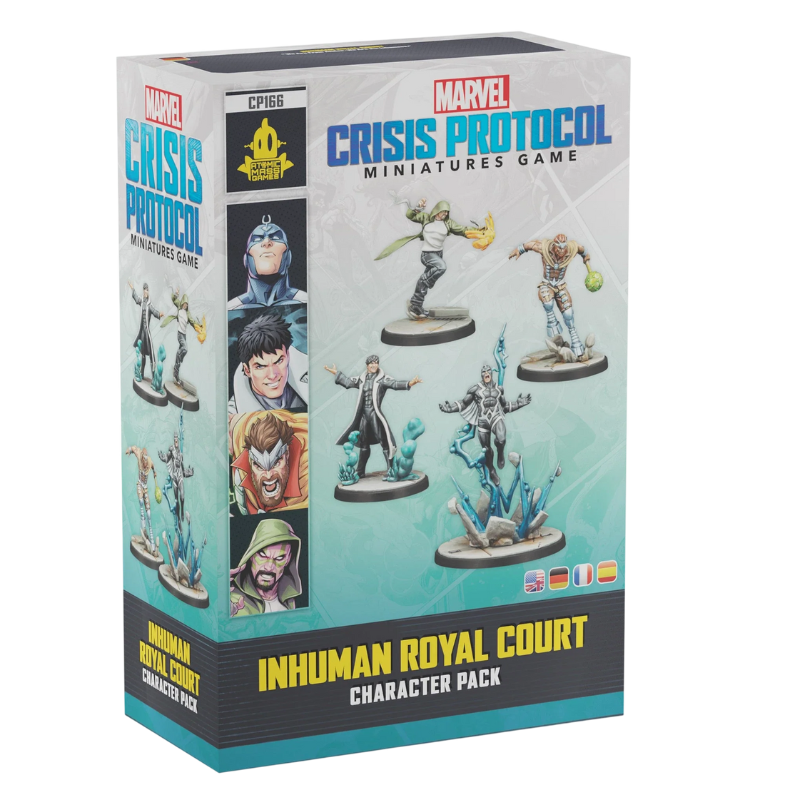 Marvel: Crisis Protocol - Inhuman Royal Court (Unpainted) (Assembled)